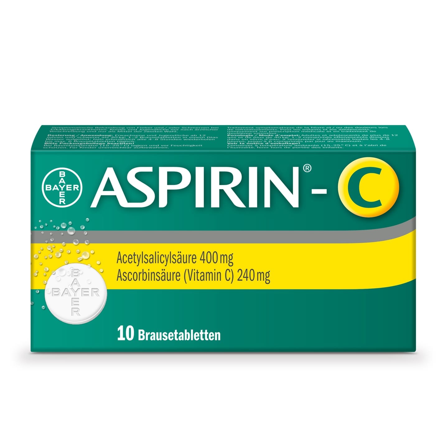 Aspirin® C Packshot