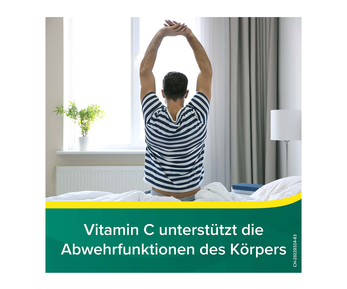 Vitamin C unterstützt die Abwehrfunktion des Körpers