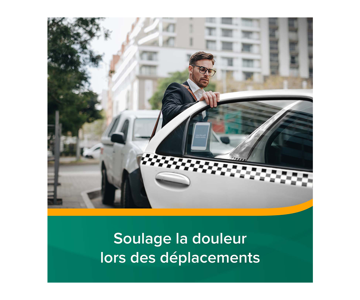 Soulage la douleur lors des deplacements