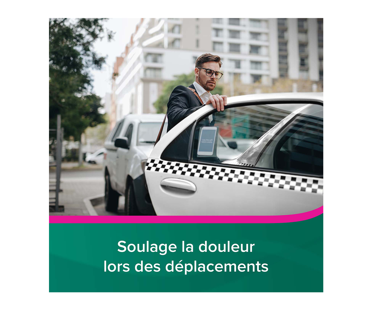 Soulage la douleur lors des deplacements