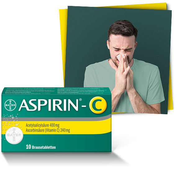 Aspirin® C: bei Erkältungsschmerzen, Kopfschmerzen, Fieber